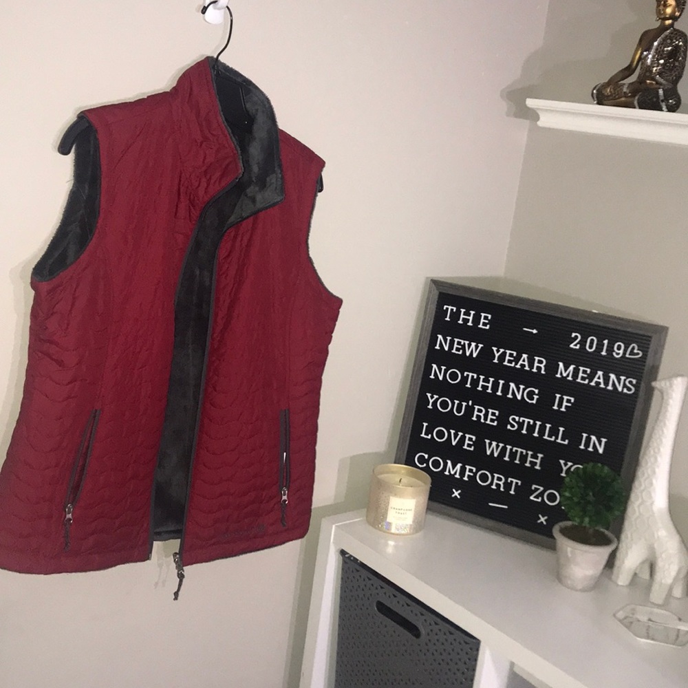 Reversible Red Vest!